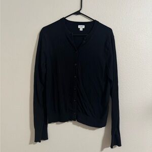 J. Crew Elegant Black Knitwear cardigan